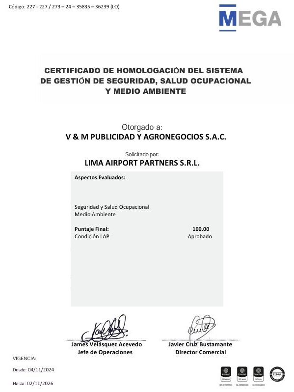 certificado ssoma